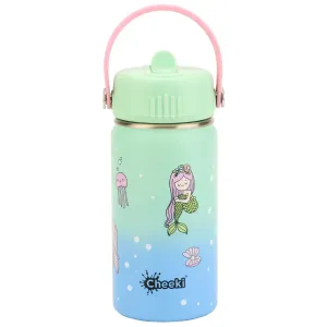 Cheeki Insulated Little Adventurer Kids Water Bottles 400ml - Mermaid