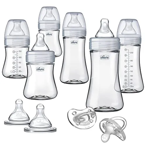 Chicco: Duo Baby Bottle with Invinci-Glass Inside - Plastic Outside and Intui-Latch Nipple