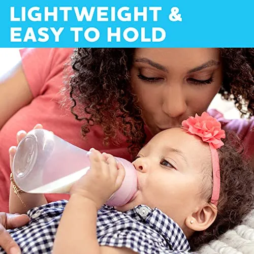 Chicco: Duo Baby Bottle with Invinci-Glass Inside - Plastic Outside and Intui-Latch Nipple