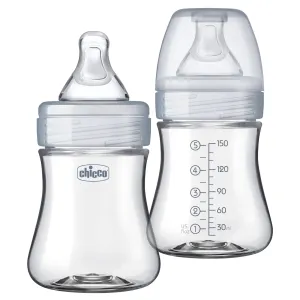 Chicco: Duo Baby Bottle with Invinci-Glass Inside - Plastic Outside and Intui-Latch Nipple
