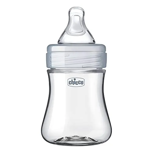 Chicco: Duo Baby Bottle with Invinci-Glass Inside - Plastic Outside and Intui-Latch Nipple