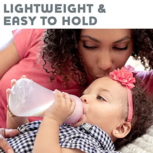 Chicco: Duo Baby Bottle with Invinci-Glass Inside - Plastic Outside and Intui-Latch Nipple