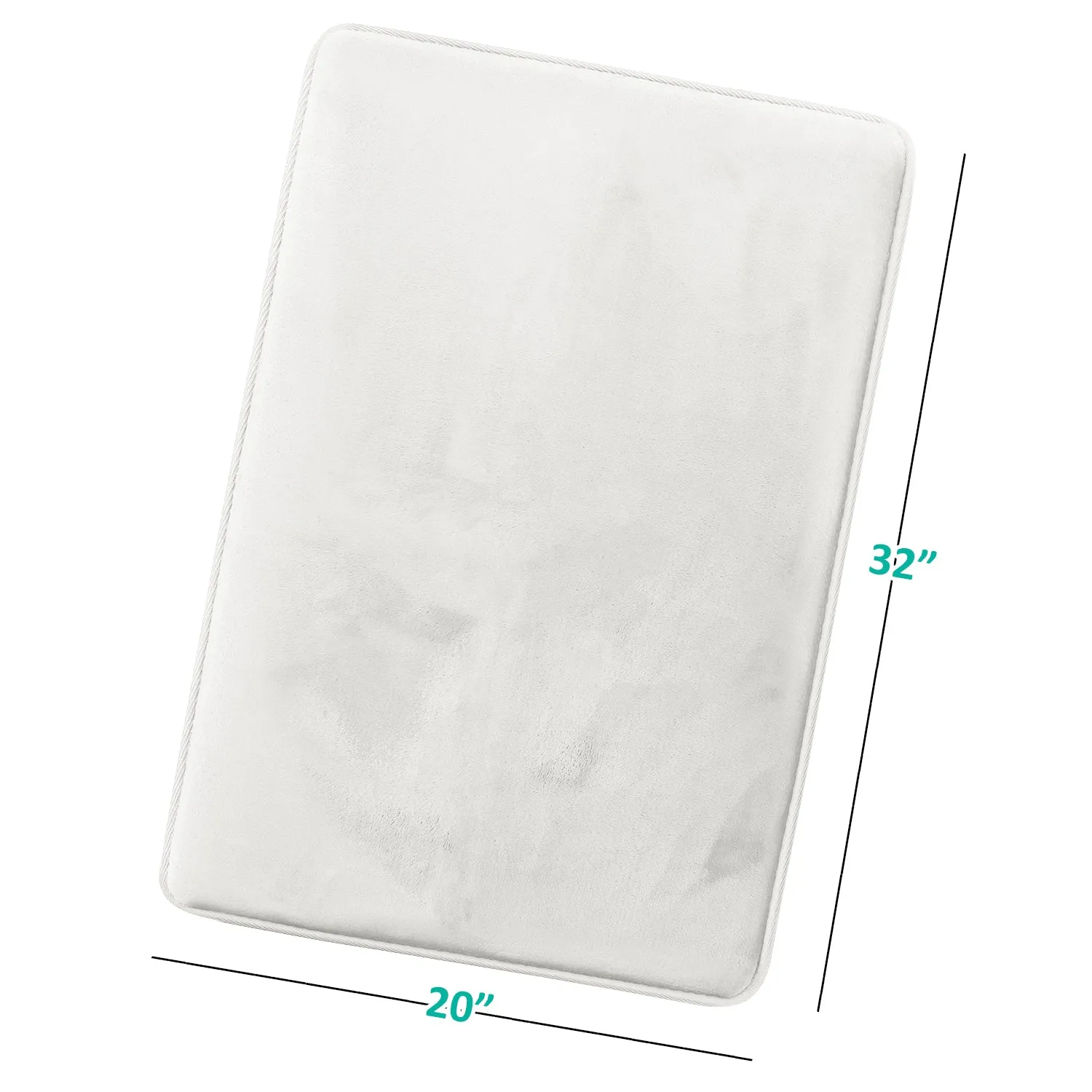 Clara Clark Memory Foam Bath Mat - 2 Pack
