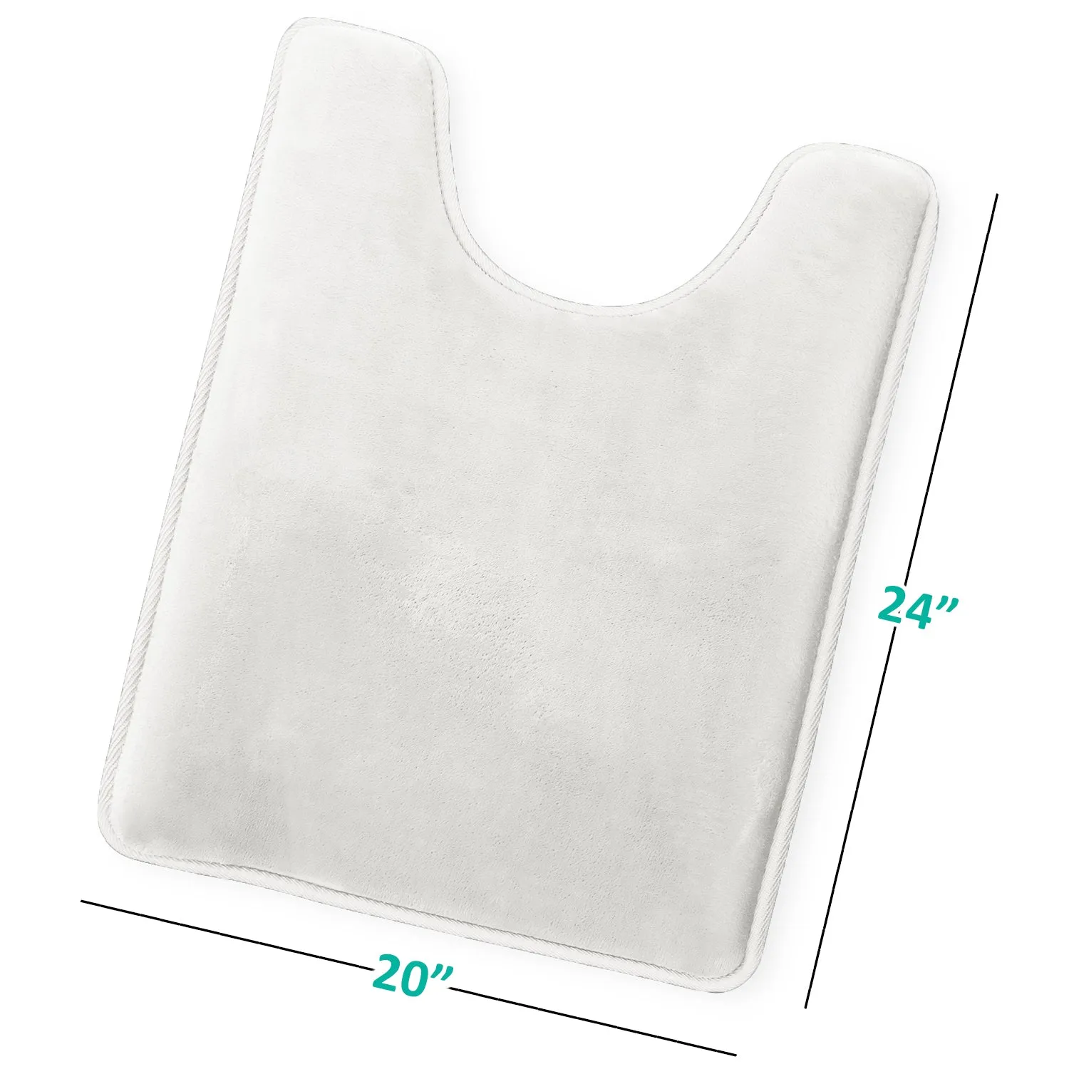 Clara Clark Memory Foam Contour Bath Mat