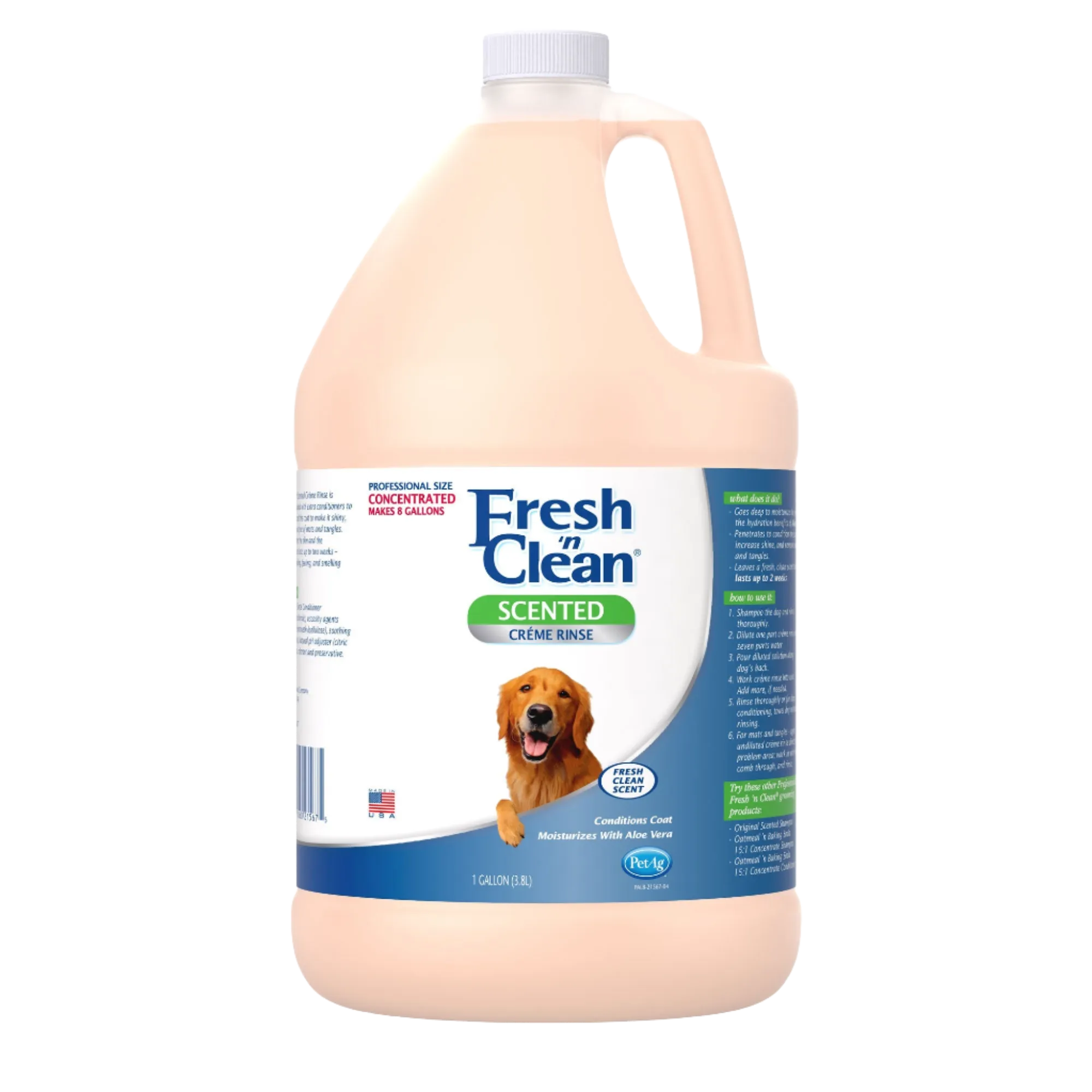 Creme Rinse Fresh Clean Scent 7:1 Concentrate Gallon by Fresh 'n Clean