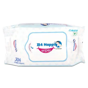 Curatio B4 Nappi Baby Wet Wipes with Vitamin E - 30pcs