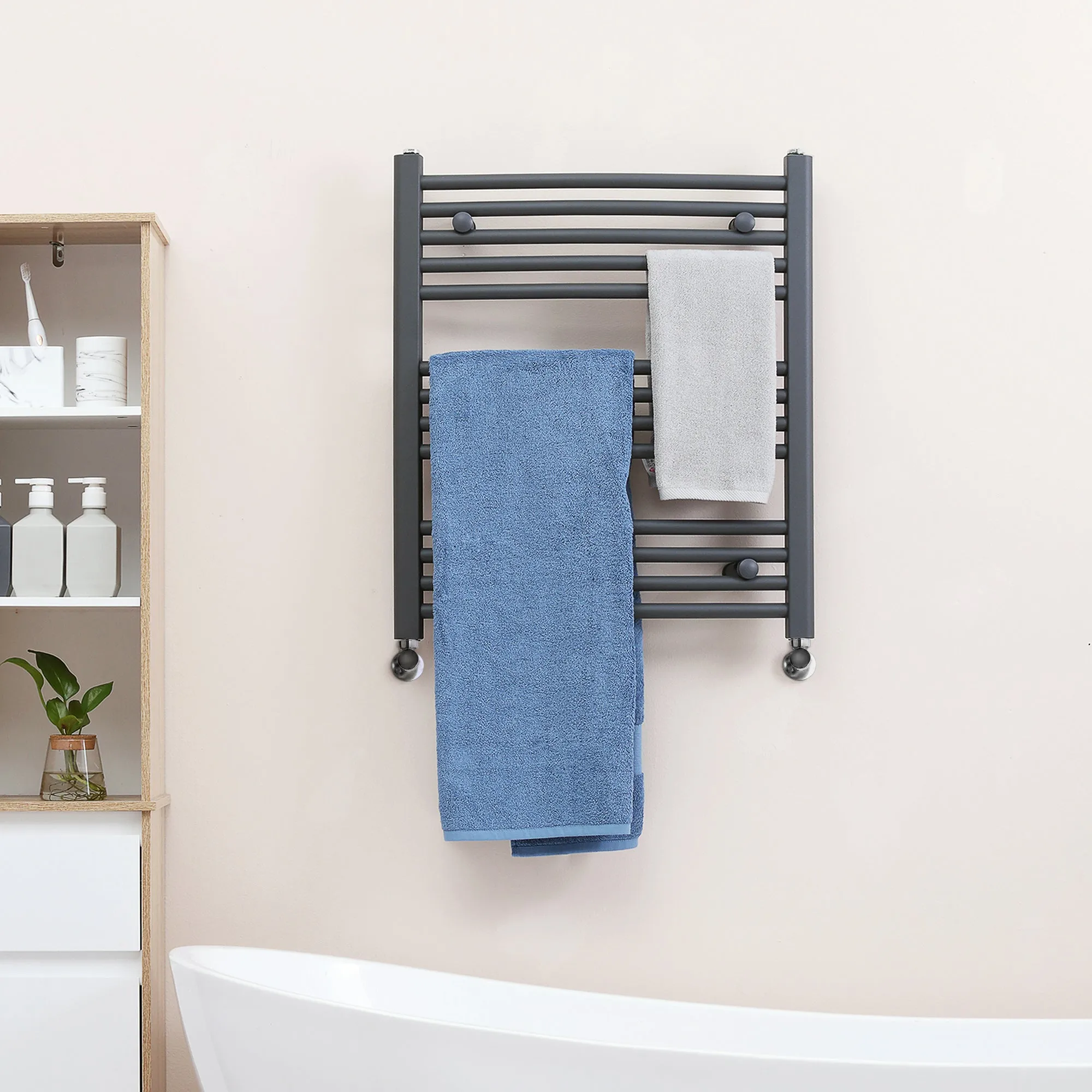 Curved Heated Towel Rail