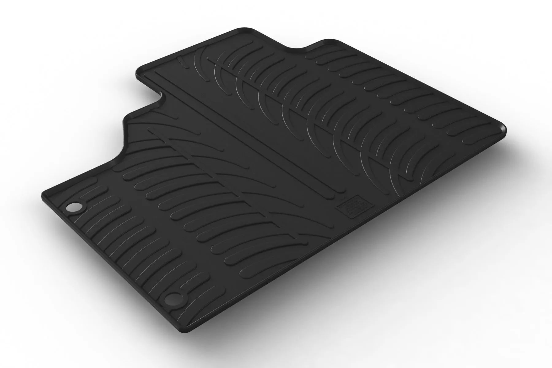 Custom Fit Floor Mats for Ford F-250/350/450/550 Super Duty-Crew/Extended Cab 2017-2024 (Carpet Floor & Tool Box)