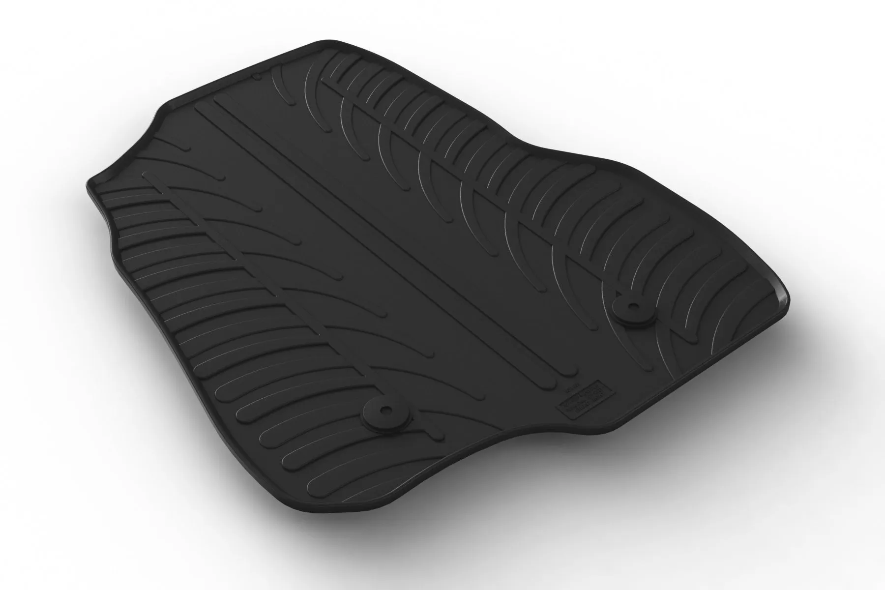 Custom Fit Floor Mats for Ford F-250/350/450/550 Super Duty-Crew/Extended Cab 2017-2024 (Carpet Floor & Tool Box)
