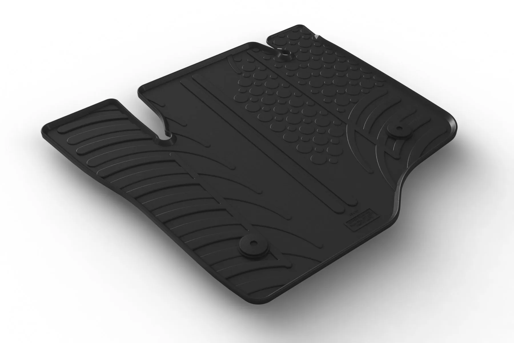 Custom Fit Floor Mats for Ford F-250/350/450/550 Super Duty-Crew/Extended Cab 2017-2024 (Carpet Floor & Tool Box)