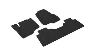 Custom Fit Floor Mats for Ford F-250/350/450/550 Super Duty-Crew/Extended Cab 2017-2024 (Carpet Floor & Tool Box)