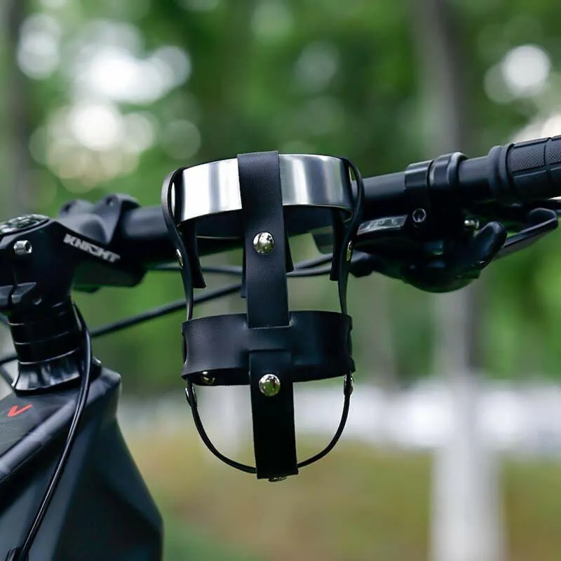 ESLNF Bicycle Water Cup Holder r Retro Aluminum Alloy Hole-Free Water Bottle Rack Mountain Bicycle Water Bottle Holder