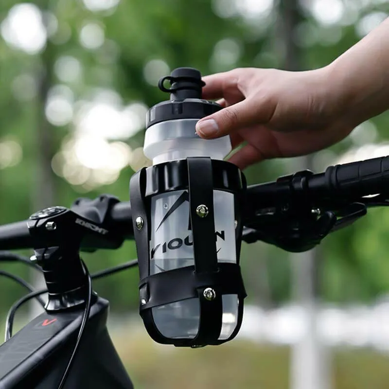 ESLNF Bicycle Water Cup Holder r Retro Aluminum Alloy Hole-Free Water Bottle Rack Mountain Bicycle Water Bottle Holder