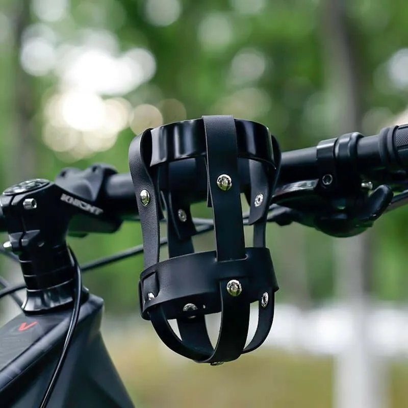 ESLNF Bicycle Water Cup Holder r Retro Aluminum Alloy Hole-Free Water Bottle Rack Mountain Bicycle Water Bottle Holder