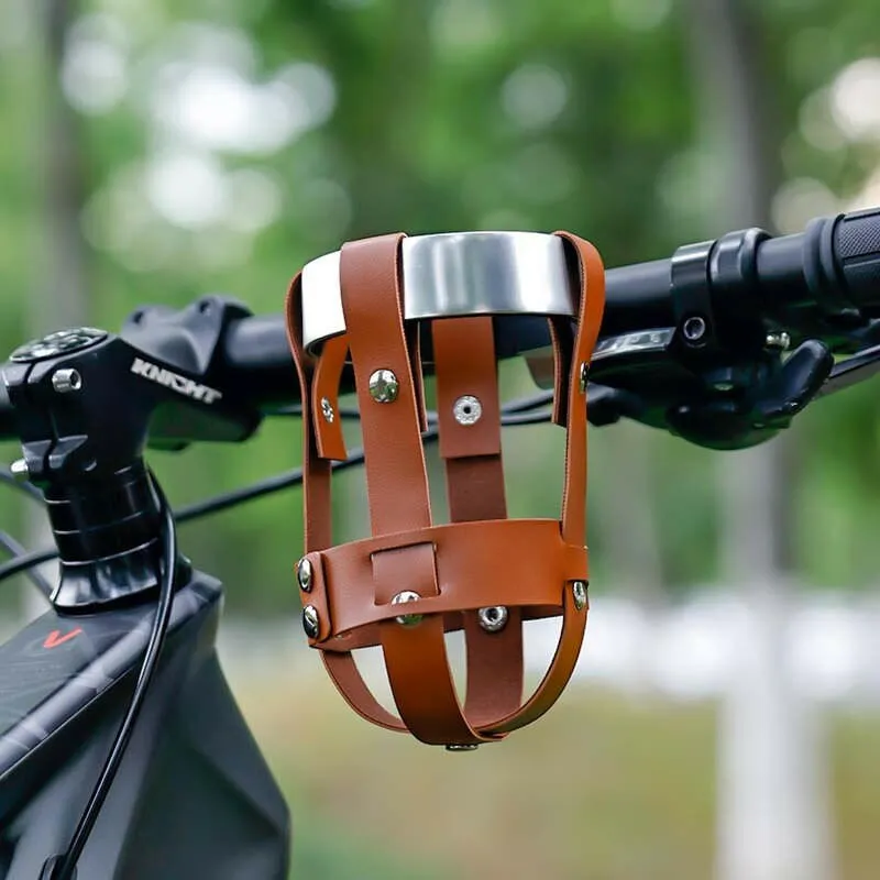 ESLNF Bicycle Water Cup Holder r Retro Aluminum Alloy Hole-Free Water Bottle Rack Mountain Bicycle Water Bottle Holder