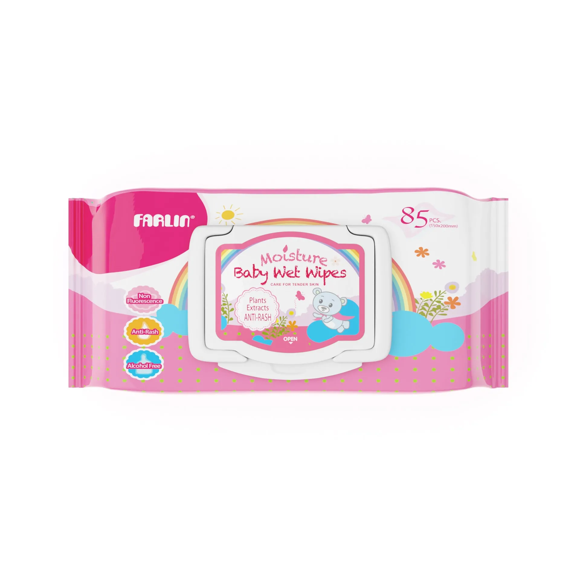 Farlin Baby Wet Wipes (Anti-Rash)