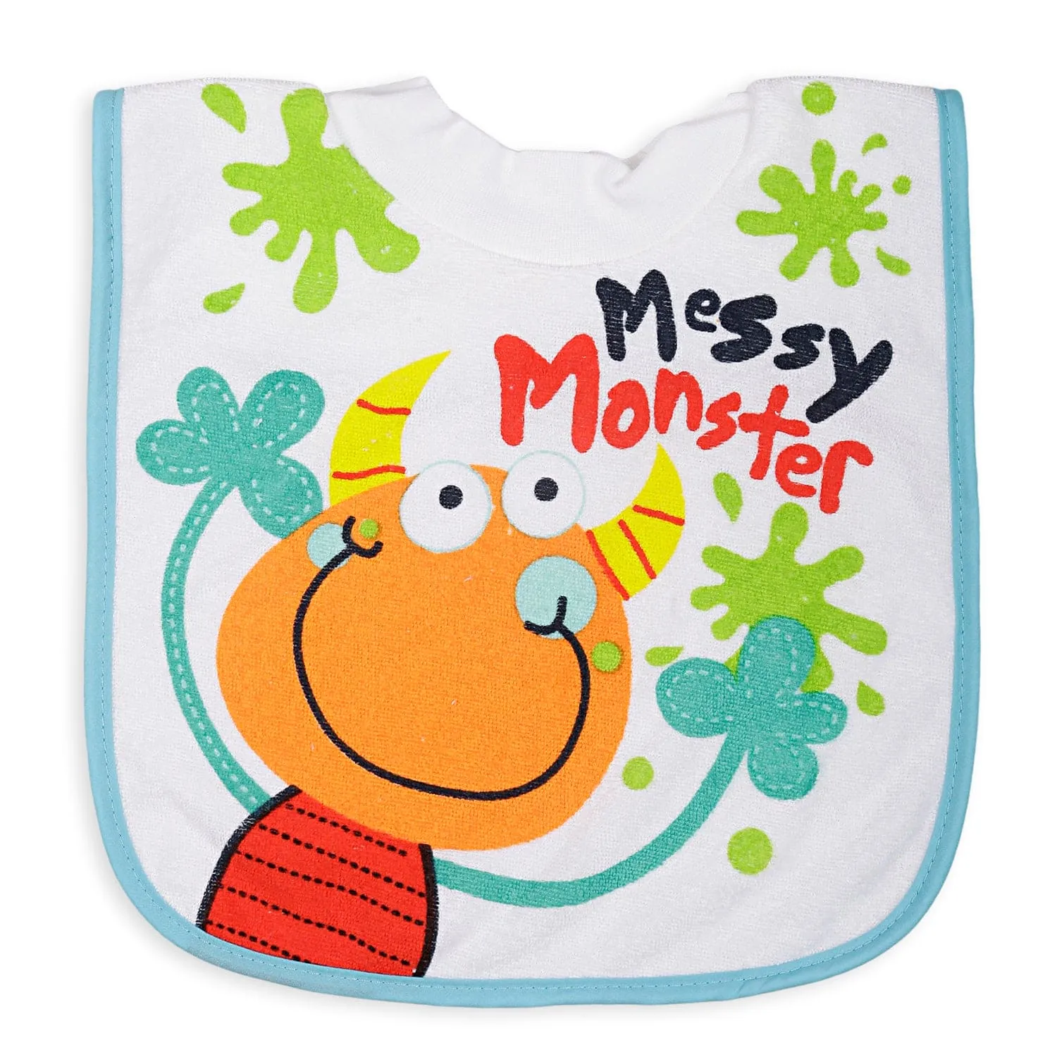 Feeding Bib Messy Monster Multicolour