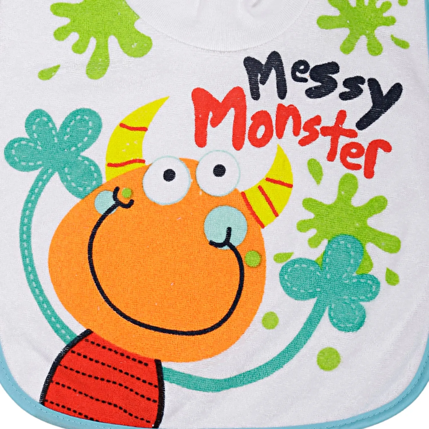 Feeding Bib Messy Monster Multicolour