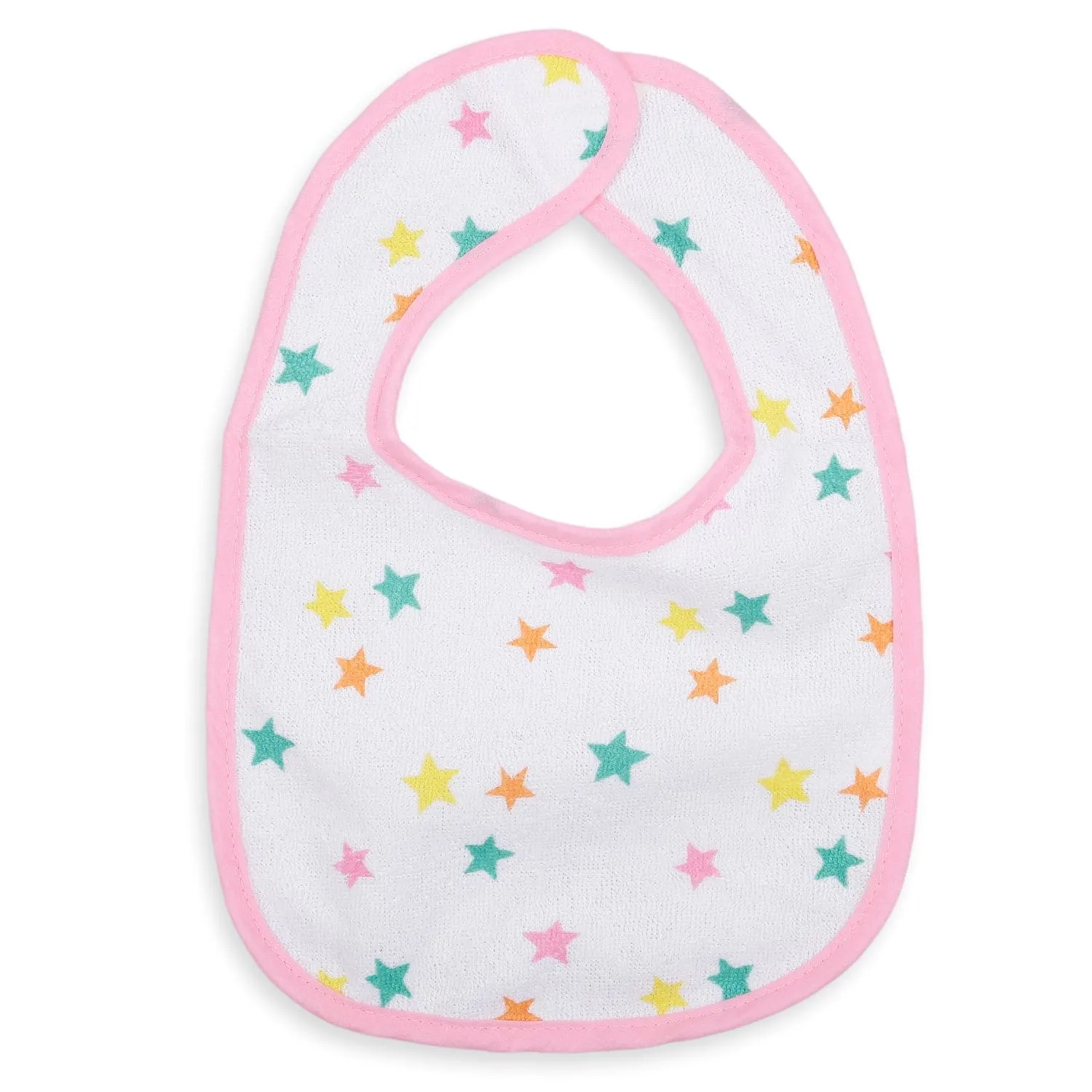 Feeding Bibs Pack Of 3 Smiling Star Multicolour