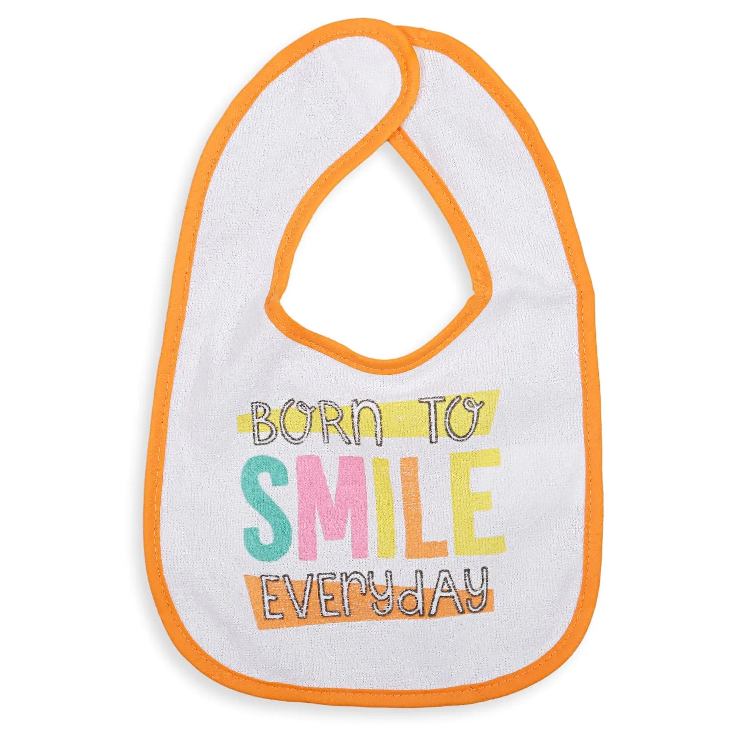 Feeding Bibs Pack Of 3 Smiling Star Multicolour