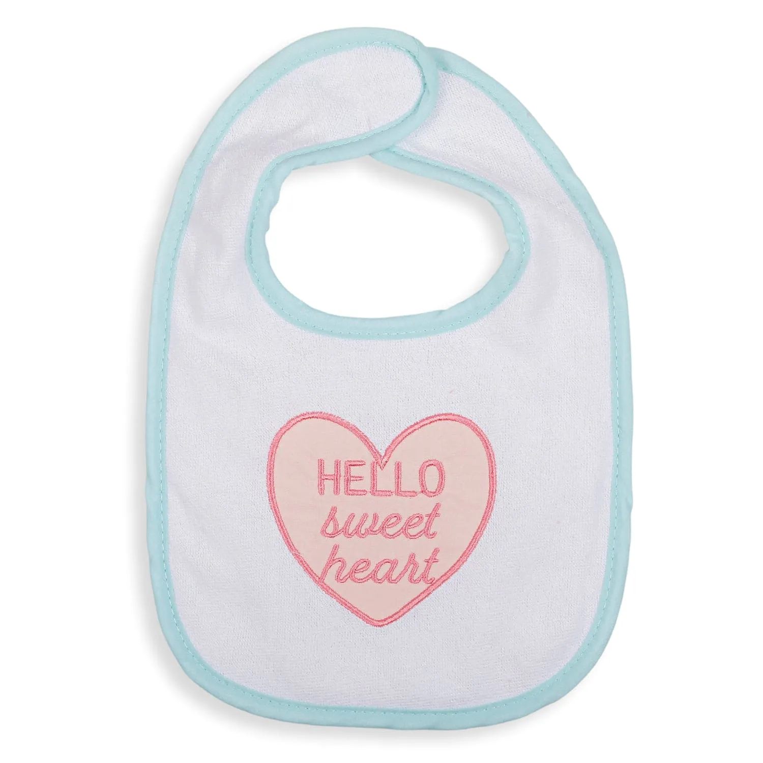 Feeding Bibs Pack Of 3 Wild And Free White And Pink