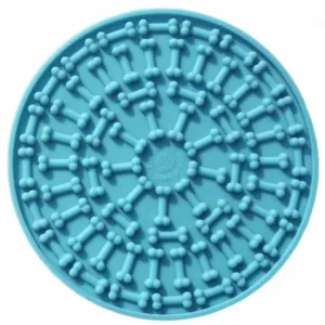 For The Love Of Dog Licky Mat for Dogs (Blue)
