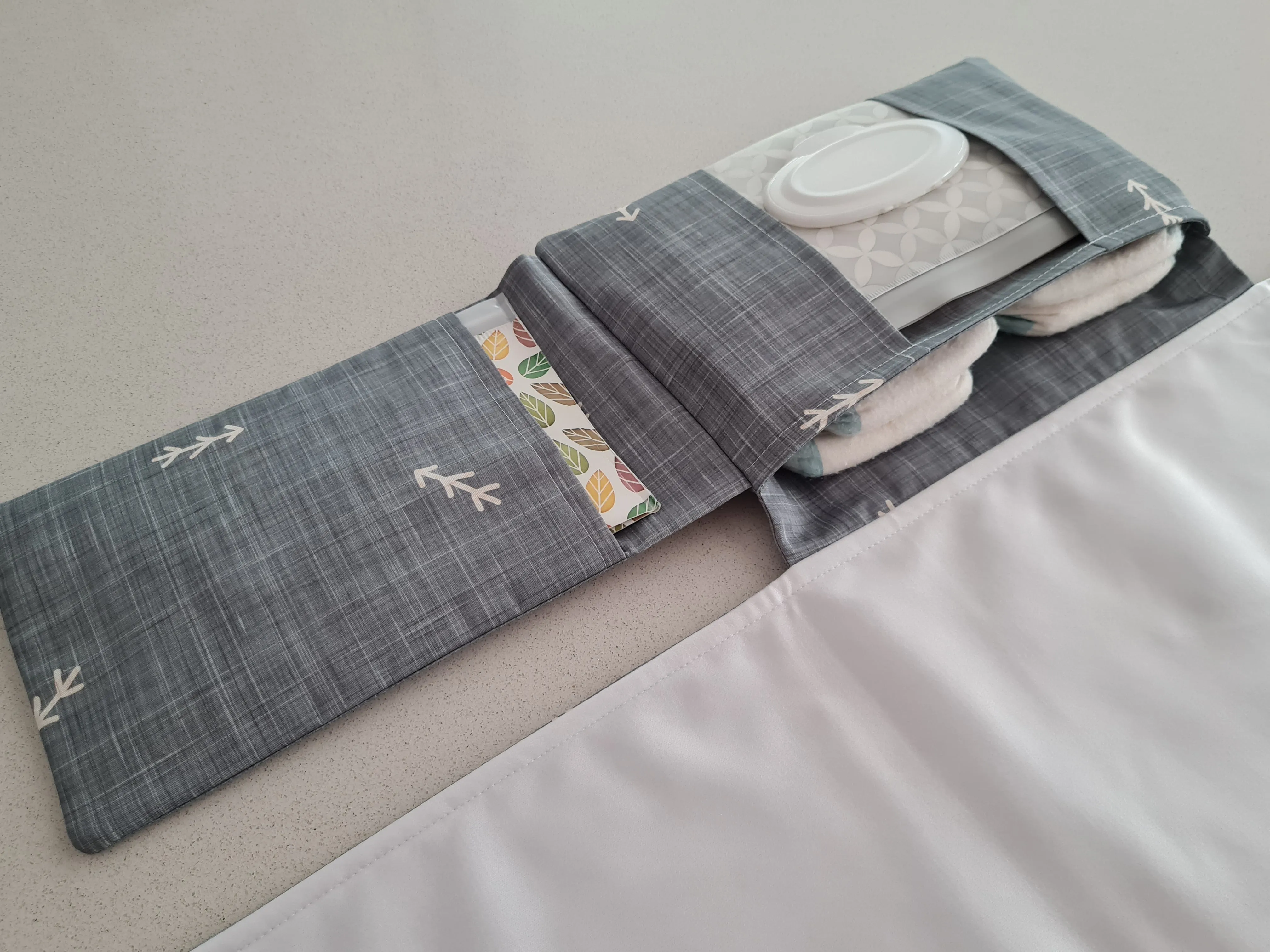Forest Nappy change mat clutch (Pre order - Dispatches in 12 days)