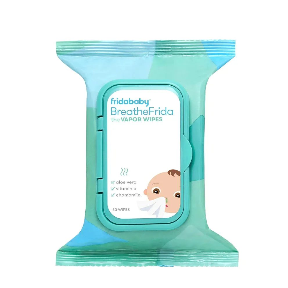 Fridababy BreatheFrida Nose-Chest Wipes (30ct)