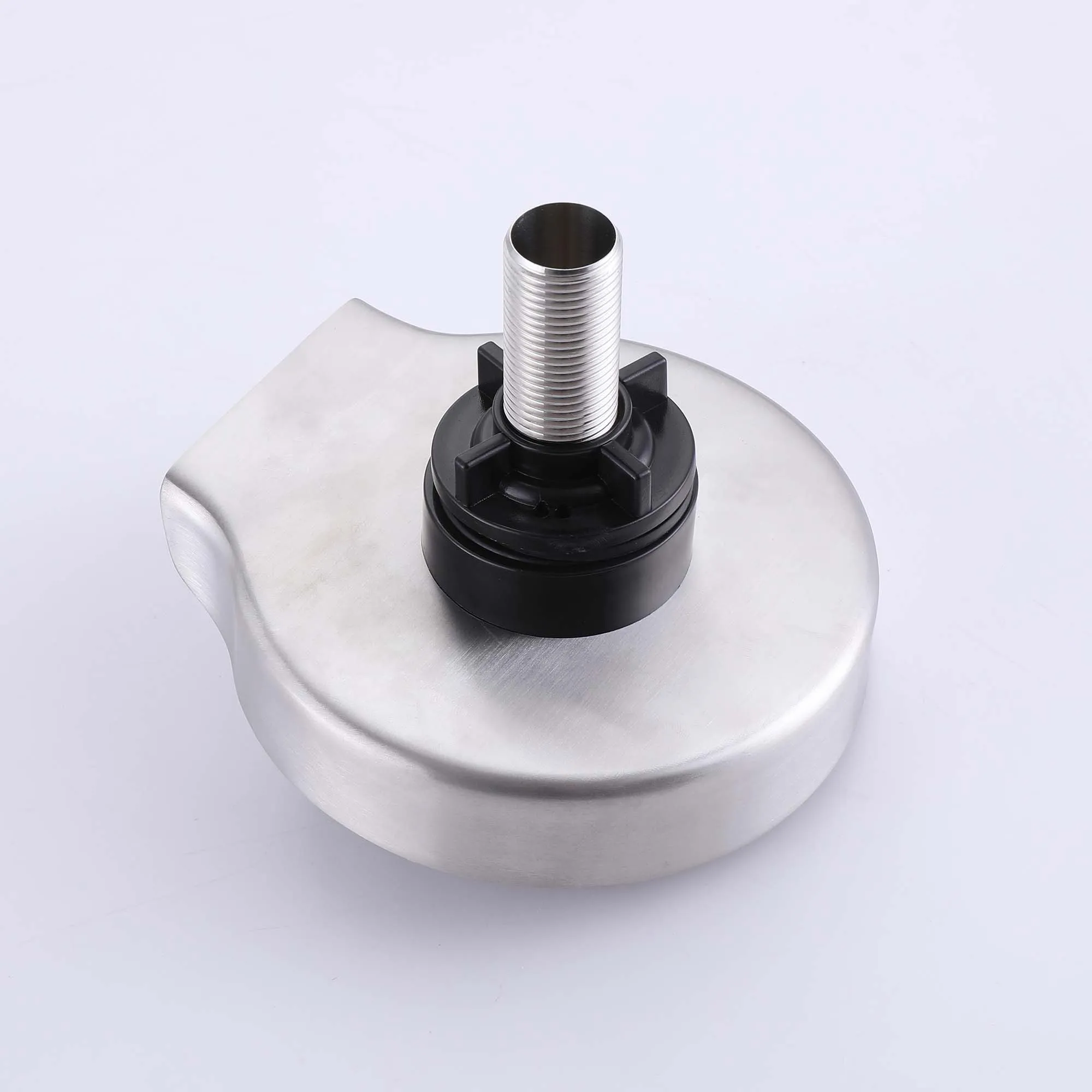 Glass Rinser for Kitchen Sink Stainless Steel Bottle Washer for Bar Sink Brushed Nickel JK0143
