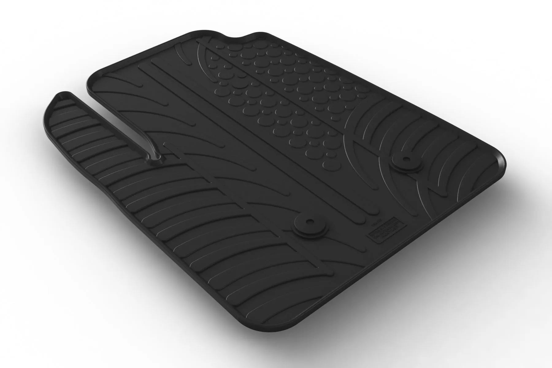 GledringUSA Custom fit floor Front mat for Chevy Colorado Extended Cab-2015-2022