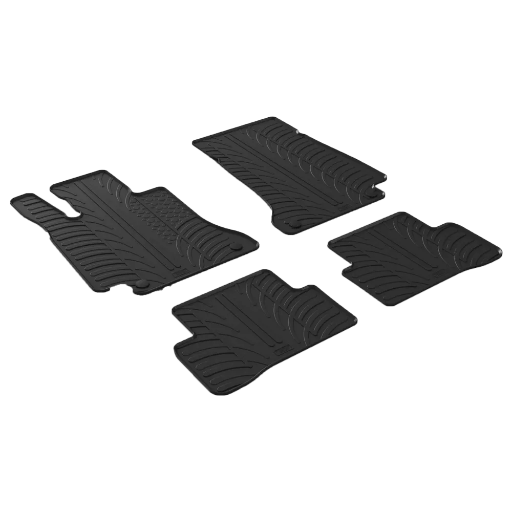 GledringUSA Custom Fit Floor Mats For Mercedes C Class W205 2015-2021