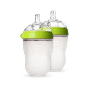 Green Double Pack Baby Bottle - 8 oz.