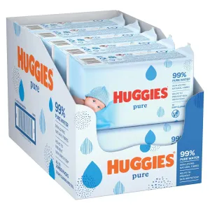 HUGGIES Pure Baby Wipes With 99 Percentage Pure Water for Sensitivity