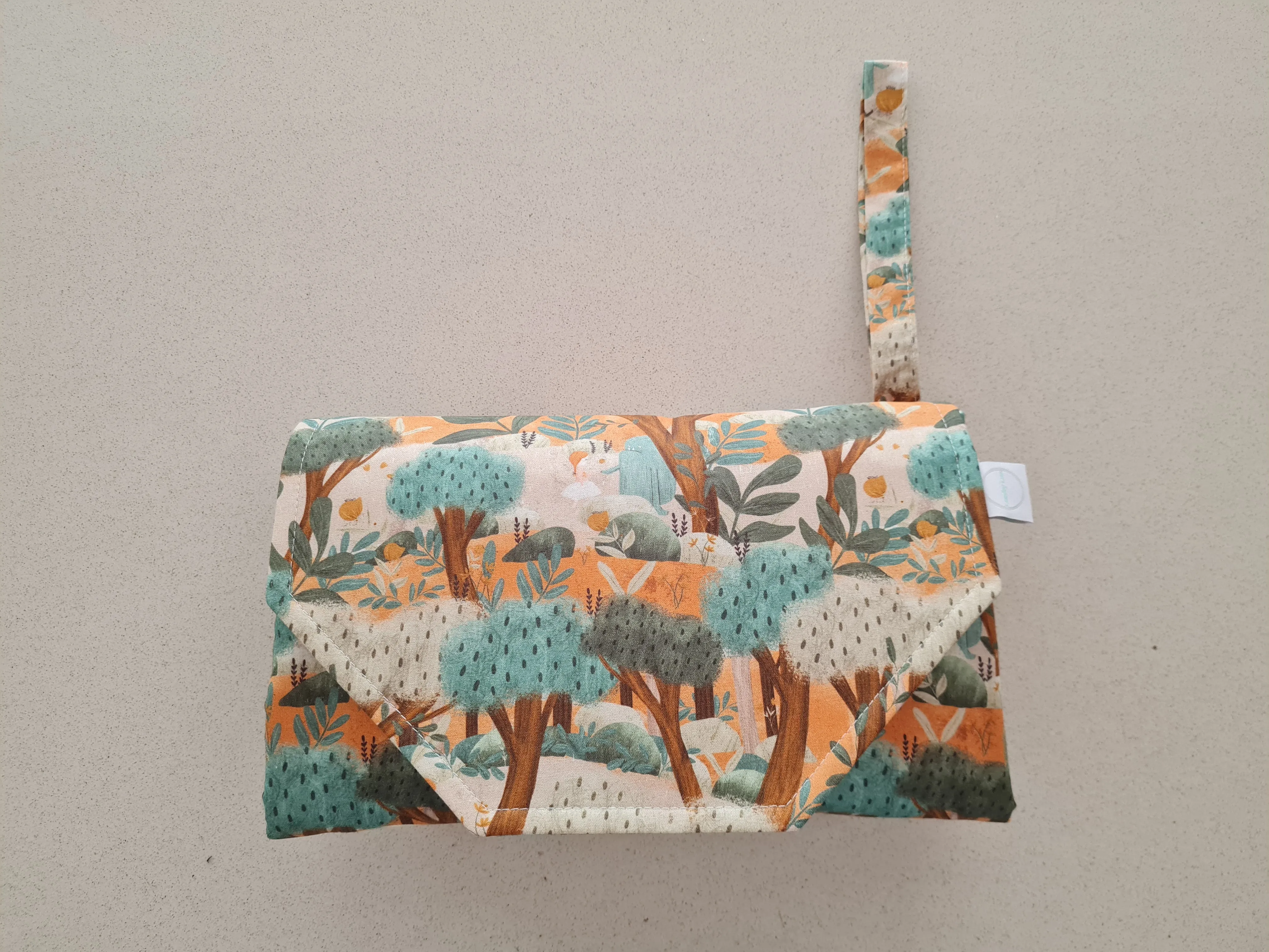 In To The Woods Nappy change mat clutch (Pre Order- Dispatches in 12 days)
