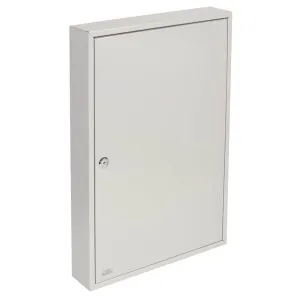 Key Cabinet Safe 50 Hooks Heavy Duty Index System Secure Lock Indoor 2 Keys