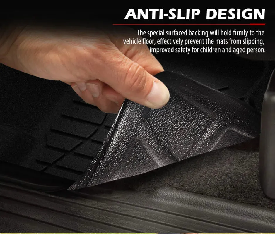 Kiwi Master 3D TPE Car Floor Mats for ISUZU D-MAX 2012 - 2020