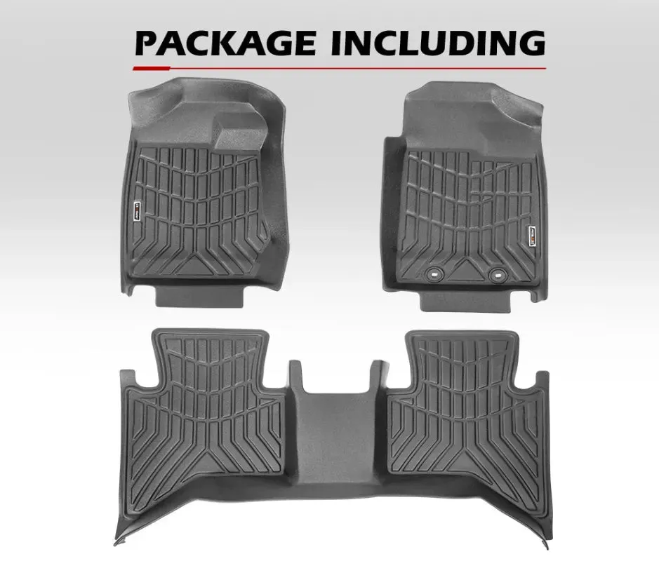 Kiwi Master 3D TPE Car Floor Mats for ISUZU D-MAX 2012 - 2020