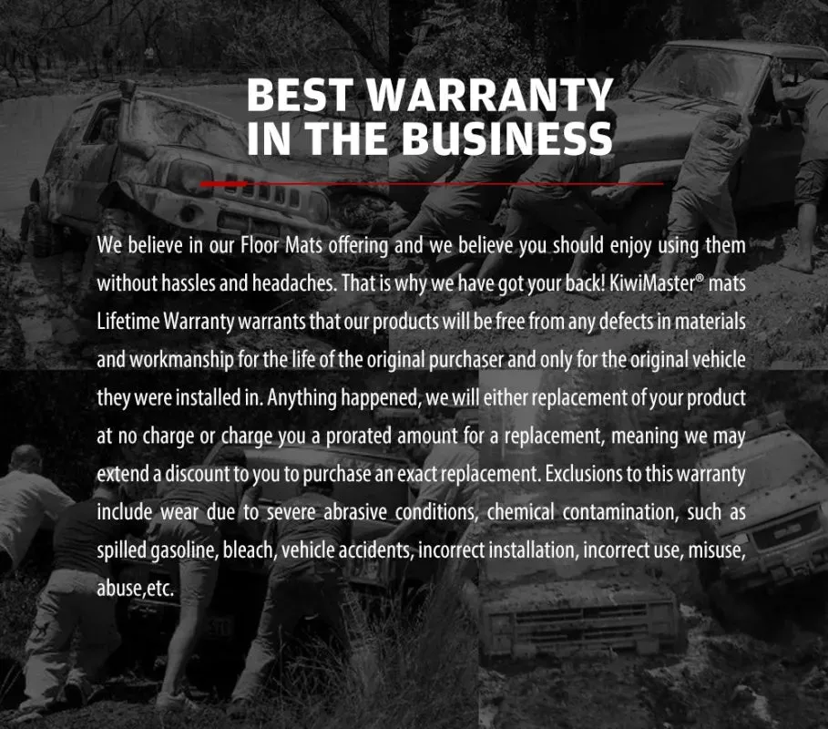 Kiwi Master 3D TPE Car Floor Mats for ISUZU D-MAX 2012 - 2020