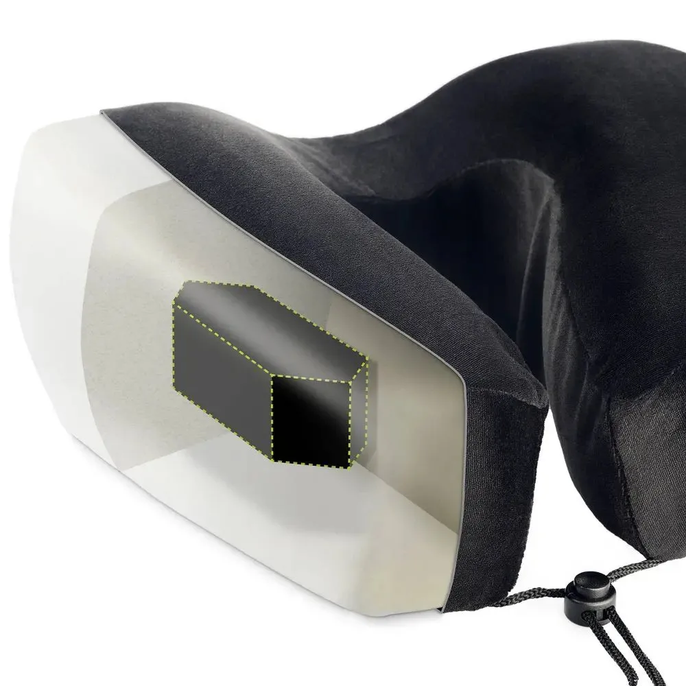 Lewis N. Clark Premium HexForm Neck Support Pillow - Black
