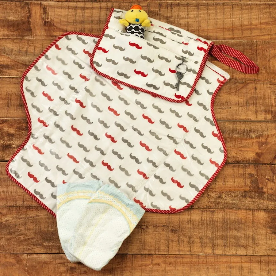 Little Man Diaper Clutch