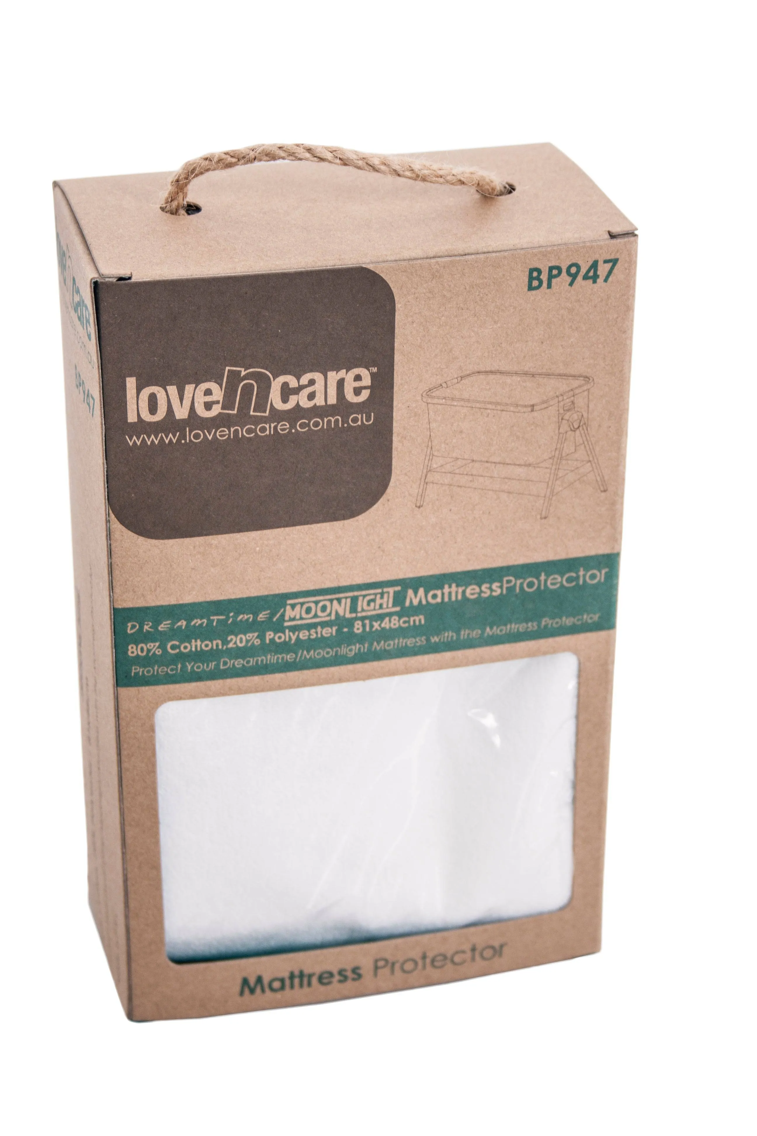 Love N Care | Cot Waterproof Protector - Dreamtime/Moonlight