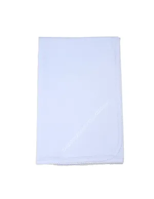 Lt. Blue Classic Receiving Blanket