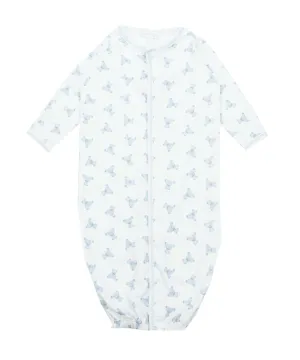 Magnolia Baby Blue Teddy Bear Print Converter Gown