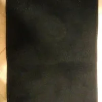 Memory Foam Bathrug - Black Bath Mat and Shower Rug Small 17&quot; X 24&quot; Inches, Non Slip Latex Free Plush Microfiber. Comfortable, Beautiful and Maximum Absorbency.