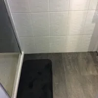 Memory Foam Bathrug - Black Bath Mat and Shower Rug Small 17&quot; X 24&quot; Inches, Non Slip Latex Free Plush Microfiber. Comfortable, Beautiful and Maximum Absorbency.