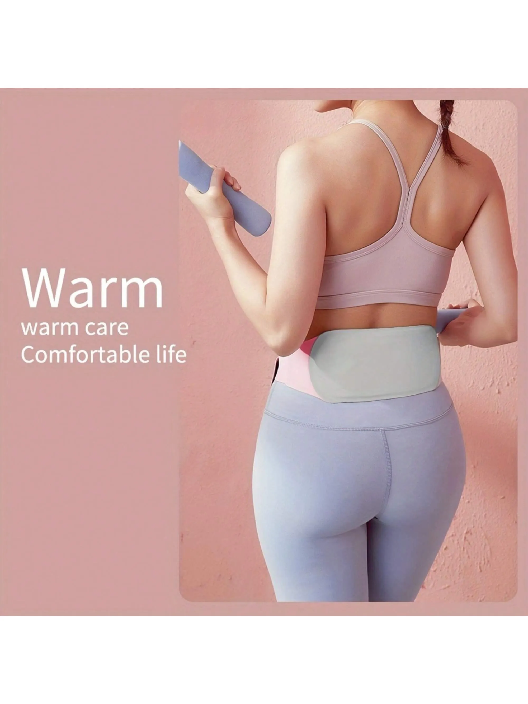 Menstrual Heating Pad, Electric Waist Belt Heating Pad, Portable USB Charging