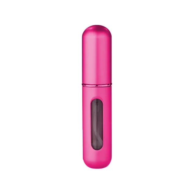 MUB Mini 5ml Refillable Perfume Spray Bottle Aluminum Spray Atomizer Portable Travel Empty Cosmetic Container Perfume Bottle