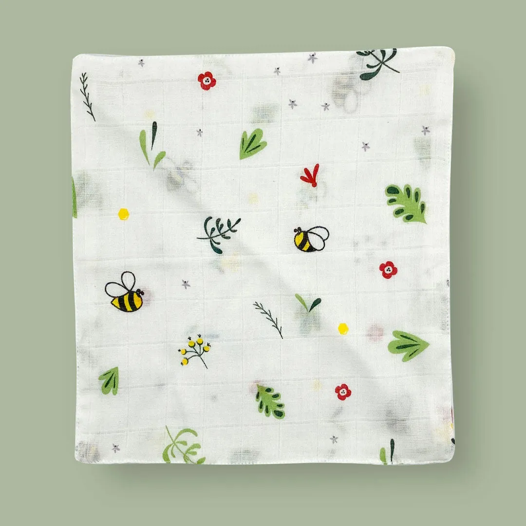 Muslin Wipes  - 100% Organic Cotton (Pack of 3)
