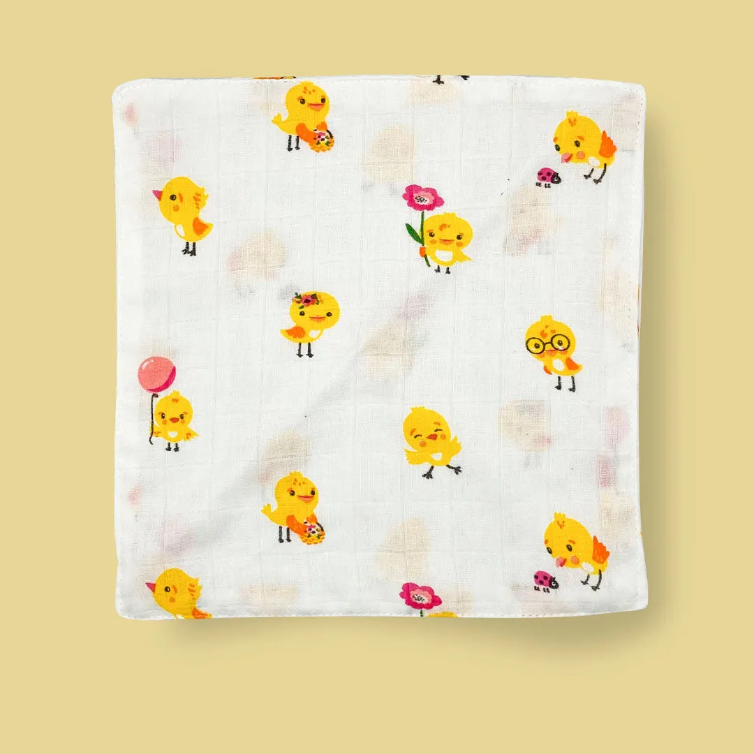 Muslin Wipes  - 100% Organic Cotton (Pack of 3)