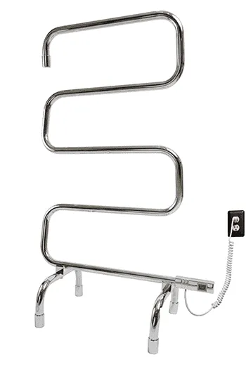 Myson FSPHR05 5 Bar Gem Plug in Floor Mounted Towel Warmer - 23.8"w x 37.3"h